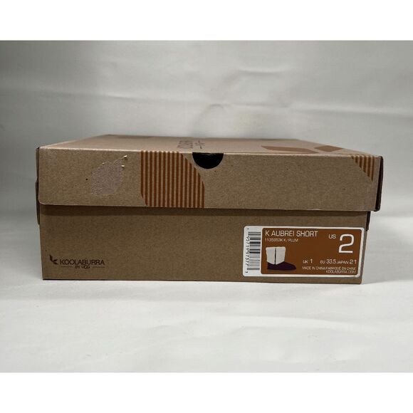 Koolaburra by UGG Kids' Aubrei Short Booties - Plum 2 Little Kids - Picture 6 of 7